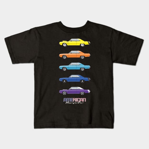 American muscle Kids T-Shirt by JRCustoms44